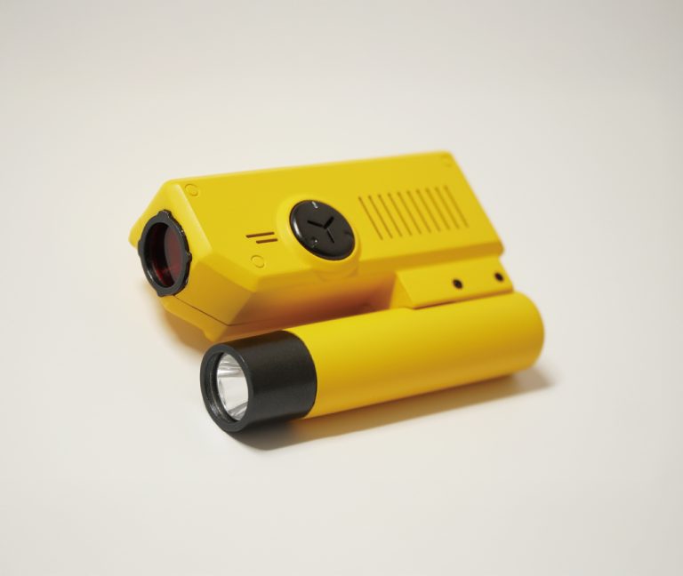 안전모 부착형 다기능 알람기